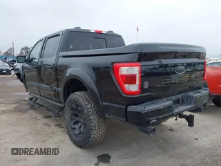 2021 Ford F-150 XL with VIN 1FTFW1E50MKF07932, listed as a IAAI auction lot 41286986 with 14,721 mi miles. Bid and sale history available at carsss.com. Image 3.