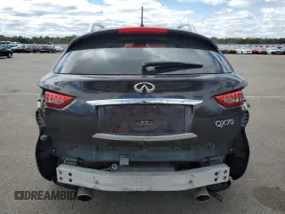 2017 Infiniti QX70 z VIN JN8CS1MU4HM142452, wystawiony jako Copart lot #53064715 z przebiegiem 55 181 mil mil oraz Szkoda całkowita • Salvage title. Historia ofert i sprzedaży dostępna na DreamBid. Obrazek 6.
