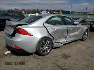 2019 Lexus IS 300 with VIN JTHC81D29K5034224, listed as a Copart auction lot 47721675 with Not provided miles and Salvage title. Bid and sale history available at DreamBid. Image 3.
