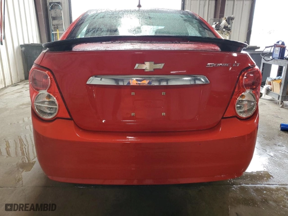 2012 Chevrolet Sonic LT with VIN 1G1JC5SH5C4132155, listed as a Copart auction lot 51213505 with 81,420 mi miles and Salvage Title. Bid and sale history available at carsss.com. Image 6.