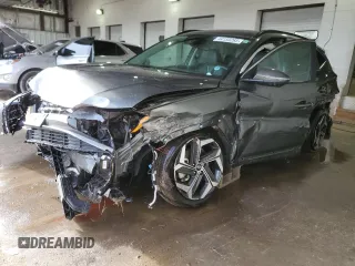 2022 Hyundai Tucson SEL with VIN 5NMJC3AEXNH133590, listed as a Copart auction lot 44133265 with 61,290 mi miles and Salvage Title. Bid and sale history available at carsss.com. Image 1.
