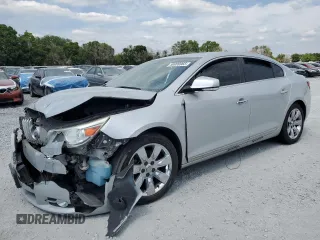 2012 Buick LaCrosse Premium 3 with VIN 1G4GH5E32CF141043, listed as a Copart auction lot 50089965 with 185,515 mi miles and Salvage title. Bid and sale history available at DreamBid. Image 1.