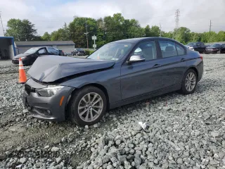 2016 BMW 3 Series 320i xDrive z VIN WBA8A3C52GK552006, wystawiony jako Copart lot #56833205 z przebiegiem 94 915 mil mil oraz Szkoda całkowita • Salvage title. Historia ofert i sprzedaży dostępna na DreamBid. Obrazek 1.