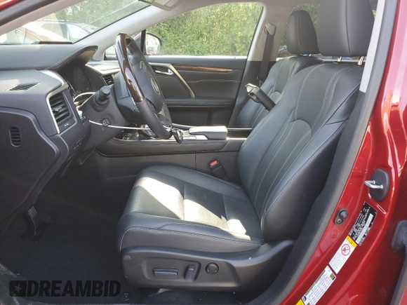 2018 Lexus RX 350 z VIN 2T2BZMCAXJC153384, wystawiony jako Copart lot #58361945 z przebiegiem 12 832 mil mil oraz Szkoda całkowita • Salvage title. Historia ofert i sprzedaży dostępna na DreamBid. Obrazek 7.
