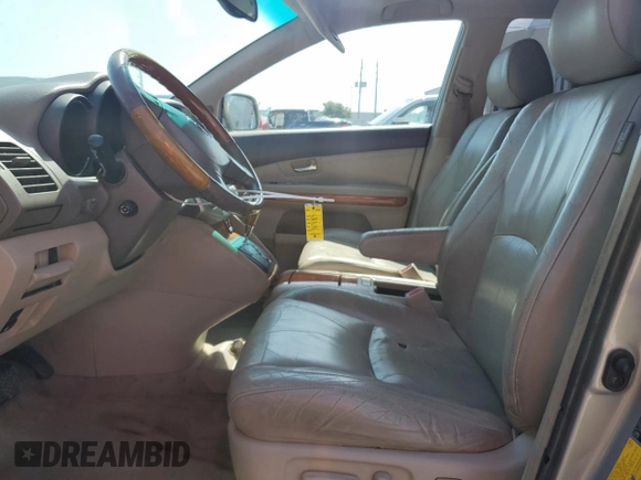 2004 Lexus RX 330 z VIN JTJGA31U740022109, wystawiony jako Copart lot #57816885 z przebiegiem 290 894 mil mil oraz Szkoda całkowita • Salvage title. Historia ofert i sprzedaży dostępna na DreamBid. Obrazek 7.