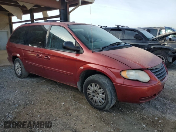 2006 Chrysler Town & Country LWB LX with VIN 2A4GP44R86R665263, listed as a Copart auction lot 83442744 with 327,230 mi miles and Salvage Title. Bid and sale history available at carsss.com. Image 4.