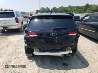 2023 Chevrolet Equinox RS with VIN 3GNAXWEGXPL177975, listed as a Copart auction lot 60112965 with 6,988 mi miles and Salvage title. Bid and sale history available at DreamBid. Image 6.