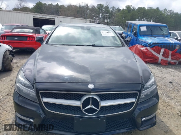 2013 Mercedes-Benz CLS-Class CLS 550 with VIN WDDLJ9BB1DA083618, listed as a IAAI auction lot 41794862 with 106,484 mi miles. Bid and sale history available at carsss.com. Image 12.