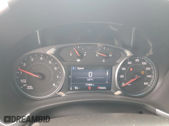 2023 Chevrolet Equinox LT with VIN 3GNAXTEG2PL106512, listed as a Copart auction lot 57311135 with 17,464 mi miles and Salvage title. Bid and sale history available at DreamBid. Image 9.