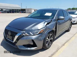 2022 Nissan Sentra SV with VIN 3N1AB8CV3NY299536, listed as a IAAI auction lot 41983027 with 47,279 mi miles and . Bid and sale history available at DreamBid. Image 17.