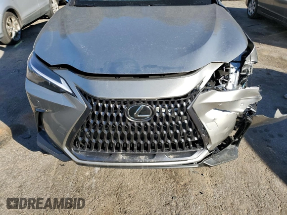 2025 Lexus NX with VIN 2T2GDCAZ3SC020412, listed as a Copart auction lot 81530414 with 0 mi miles and Salvage Title. Bid and sale history available at carsss.com. Image 12.