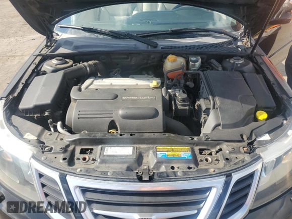 2010 Saab 9-3 z VIN YS3FA7CY4A1618072, wystawiony jako Copart lot #59464405 z przebiegiem 128 982 mil mil oraz Szkoda całkowita • Salvage title. Historia ofert i sprzedaży dostępna na DreamBid. Obrazek 11.