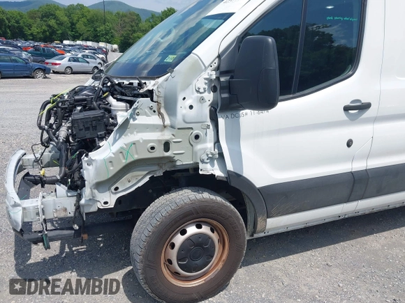 2021 Ford Transit Cargo with VIN 1FTYE1Y82MKA02296, listed as a IAAI auction lot 42377720 with 50,942 mi miles and . Bid and sale history available at DreamBid. Image 17.