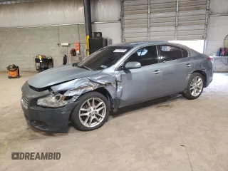 2011 Nissan Maxima SV with VIN 1N4AA5AP9BC812611, listed as a Copart auction lot 61758225 with 184,141 mi miles and Salvage title. Bid and sale history available at DreamBid. Image 1.