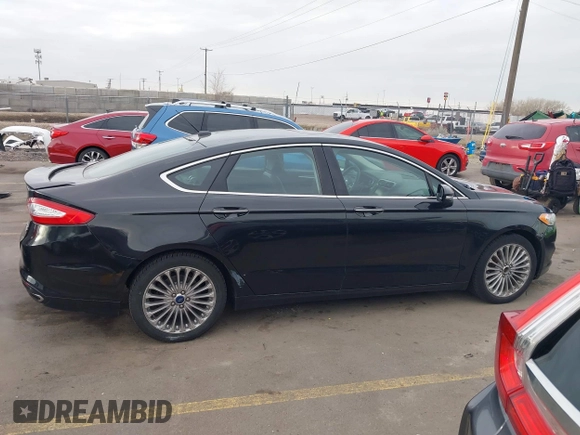 2015 Ford Fusion Titanium with VIN 3FA6P0K91FR238763, listed as a IAAI auction lot 41855030 with 162,060 mi miles. Bid and sale history available at carsss.com. Image 13.