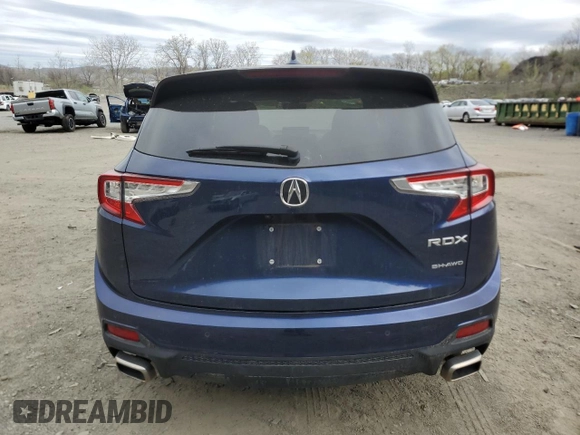 2022 Acura RDX Technology с VIN 5J8TC2H5XNL010705, выставлен на аукционе Copart как лот 53560485 с пробегом 23 734 миль миль и Списание • Salvage title. История ставок и продаж доступна на DreamBid. Изображение 6.