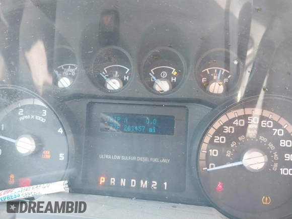 2016 Ford F-250 Lariat with VIN 1FT7W2BT4GEB62761, listed as a IAAI auction lot 42350809 with 261,475 mi miles and . Bid and sale history available at DreamBid. Image 7.