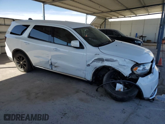 2019 Dodge Durango SXT Plus with VIN 1C4RDHAGXKC535215, listed as a Copart auction lot 45247175 with 61,865 mi miles and Salvage Title. Bid and sale history available at DreamBid. Image 4.