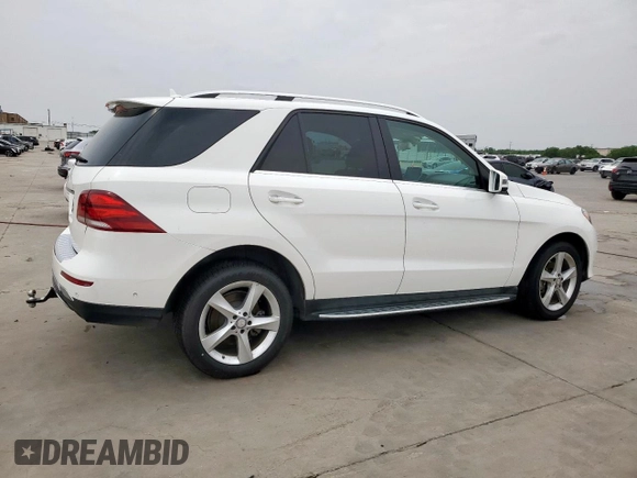 2017 Mercedes-Benz GLE 350 with VIN 4JGDA5JB1HA864178, listed as a Copart auction lot 53713285 with 73,167 mi miles and Salvage title. Bid and sale history available at DreamBid. Image 3.
