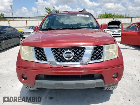 2008 Nissan Frontier SE with VIN 1N6AD07UX8C426769, listed as a Copart auction lot 65085285 with 144,204 mi miles and Clean title. Bid and sale history available at DreamBid. Image 5.