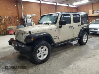 2017 Jeep Wrangler Unlimited Sport with VIN 1C4BJWDG5HL623267, listed as a Copart auction lot 62769535 with 62,306 mi miles and Salvage title. Bid and sale history available at DreamBid. Image 1.