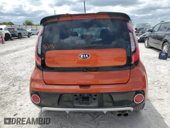 2018 Kia Soul ! with VIN KNDJX3AA5J7584140, listed as a Copart auction lot 77553604 with 59,593 mi miles and Salvage Title. Bid and sale history available at carsss.com. Image 6.