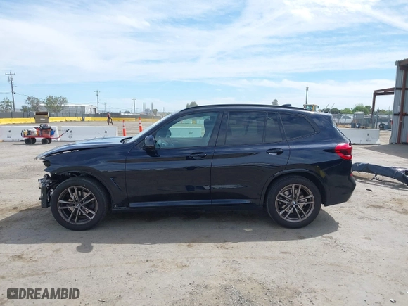 2021 BMW X3 sDrive30i with VIN 5UXTY3C09M9E84594, listed as a IAAI auction lot 42013486 with 58,044 mi miles. Bid and sale history available at carsss.com. Image 15.