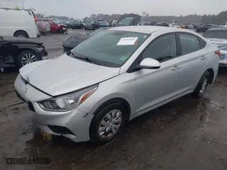 2021 Hyundai Accent SE with VIN 3KPC24A66ME131089, listed as a IAAI auction lot 41551049 with 75,664 mi miles. Bid and sale history available at carsss.com. Image 2.