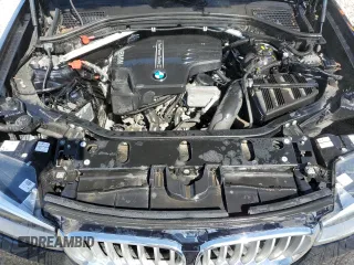 2017 BMW X3 xDrive28i with VIN 5UXWX9C35H0W70119, listed as a Copart auction lot 52718705 with 70,277 mi miles and Salvage Title. Bid and sale history available at DreamBid. Image 12.