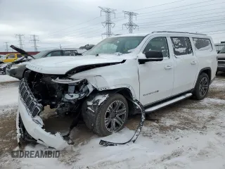 2023 Jeep Wagoneer Series II с VIN 1C4SJRBP3PS509583, выставлен на аукционе Copart как лот 89293585 с пробегом Не указан миль и Списание • Salvage title. История ставок и продаж доступна на DreamBid. Изображение 1.