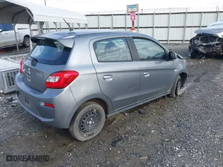 2020 Mitsubishi Mirage ES with VIN ML32A3HJ9LH002486, listed as a IAAI auction lot 41726837 with 48,154 mi miles. Bid and sale history available at carsss.com. Image 4.