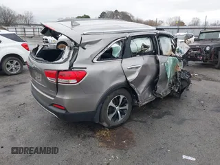 2017 Kia Sorento EX V6 with VIN 5XYPH4A5XHG289550, listed as a IAAI auction lot 41557357 with 1 mi miles. Bid and sale history available at carsss.com. Image 4.