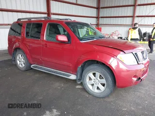 2008 Nissan Pathfinder SE with VIN 5N1AR18B18C641640, listed as a IAAI auction lot 42458385 with 198,024 mi miles and . Bid and sale history available at DreamBid. Image 1.