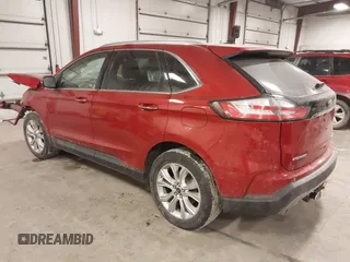2020 Ford Edge Titanium z VIN 2FMPK4K93LBB65941, wystawiony jako IAAI lot #41498066 z przebiegiem 38 985 mil mil oraz . Historia ofert i sprzedaży dostępna na DreamBid. Obrazek 3.
