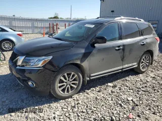 2015 Nissan Pathfinder SV z VIN 5N1AR2MMXFC715339, wystawiony jako Copart lot #56524535 z przebiegiem 212 436 mil mil oraz Nie do naprawy • Non repairable. Historia ofert i sprzedaży dostępna na DreamBid. Obrazek 1.