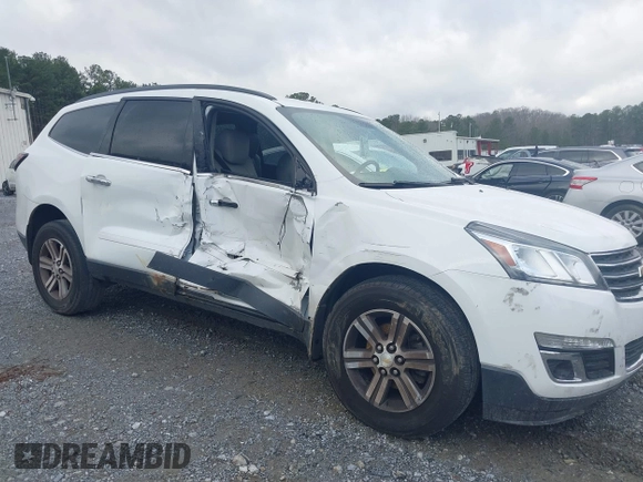 2016 Chevrolet Traverse LT z VIN 1GNKRHKD2GJ181384, wystawiony jako IAAI lot #41723981 z przebiegiem 143 263 mil mil oraz . Historia ofert i sprzedaży dostępna na DreamBid. Obrazek 13.