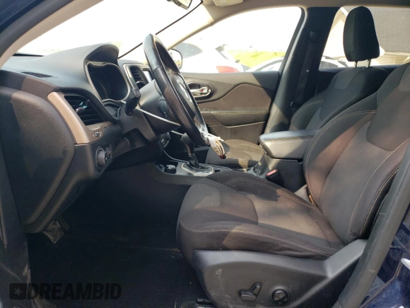 2016 Jeep Cherokee Latitude with VIN 1C4PJMCB9GW112576, listed as a Copart auction lot 58652755 with 121,088 mi miles and Salvage title. Bid and sale history available at DreamBid. Image 7.