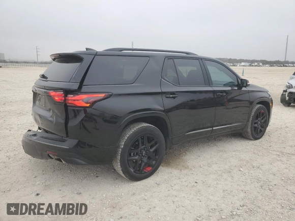 2022 Chevrolet Traverse Premier with VIN 1GNERKKW7NJ184791, listed as a Copart auction lot 44900045 with 36,796 mi miles and Salvage title. Bid and sale history available at DreamBid. Image 3.