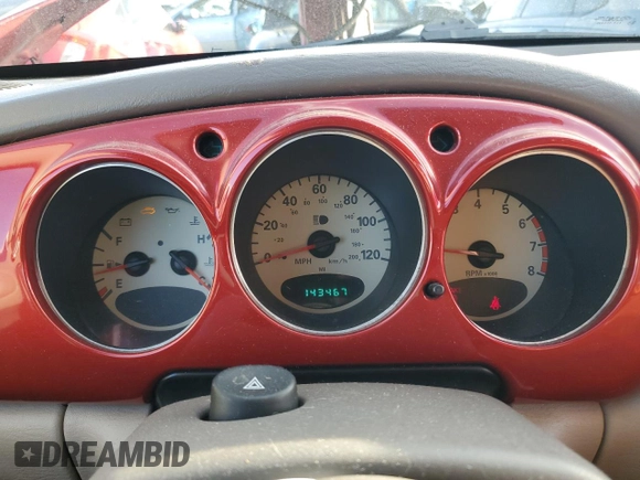 2004 Chrysler PT Cruiser Touring z VIN 3C4FY58B14T201291, wystawiony jako Copart lot #45930985 z przebiegiem 143 467 mil mil oraz Szkoda całkowita • Salvage title. Historia ofert i sprzedaży dostępna na DreamBid. Obrazek 9.