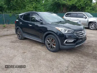 2017 Hyundai Santa Fe Ultimate z VIN 5XYZW4LA9HG416653, wystawiony jako IAAI lot #42350652 z przebiegiem 122 000 mil mil oraz . Historia ofert i sprzedaży dostępna na DreamBid. Obrazek 1.