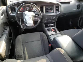 2019 Dodge Charger SXT with VIN 2C3CDXBG3KH734655, listed as a Copart auction lot 43331485 with 62,777 mi miles and Salvage Title. Bid and sale history available at DreamBid. Image 8.