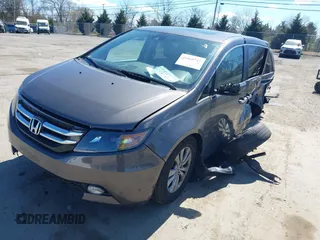 2016 Honda Odyssey EX-L with VIN 5FNRL5H64GB044437, listed as a IAAI auction lot 41868741 with Not Provided miles and . Bid and sale history available at carsss.com. Image 17.