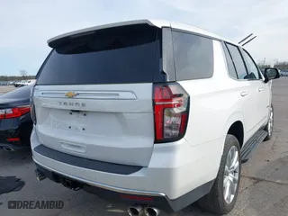 2023 Chevrolet Tahoe High Country with VIN 1GNSKTKL9PR469015, listed as a IAAI auction lot 41307293 with 20,618 mi miles. Bid and sale history available at carsss.com. Image 4.
