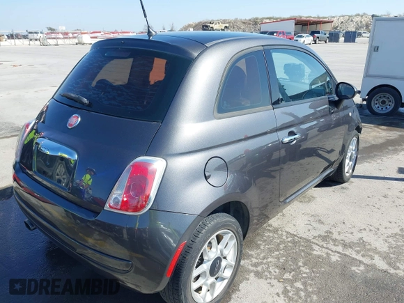 2014 FIAT 500 Pop z VIN 3C3CFFAR8ET236583, wystawiony jako IAAI lot #41787154 z przebiegiem 79 404 mil mil oraz . Historia ofert i sprzedaży dostępna na DreamBid. Obrazek 4.