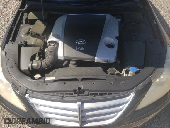 2009 Hyundai Genesis with VIN KMHGC46E69U041086, listed as a Copart auction lot 51020435 with 128,764 mi miles and Salvage Title. Bid and sale history available at DreamBid. Image 12.