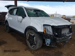 2024 Kia Telluride EX with VIN 5XYP34GC4RG520271, listed as a IAAI auction lot 42363293 with 26,901 mi miles and . Bid and sale history available at DreamBid. Image 1.