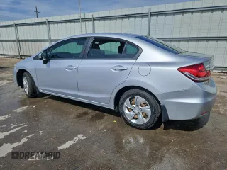 2015 Honda Civic LX with VIN 2HGFB2F57FH526604, listed as a Copart auction lot 53950585 with Not Provided miles and Clean Title. Bid and sale history available at DreamBid. Image 2.