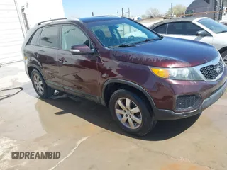 2012 Kia Sorento LX with VIN 5XYKT4A29CG224681, listed as a IAAI auction lot 41787906 with 240,265 mi miles. Bid and sale history available at carsss.com. Image 1.