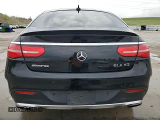 2017 Mercedes-Benz GLE 43 AMG with VIN 4JGED6EB2HA081608, listed as a Copart auction lot 55968675 with 80,218 mi miles and Salvage title. Bid and sale history available at DreamBid. Image 6.