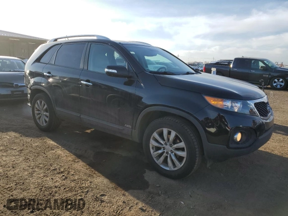 2011 Kia Sorento EX with VIN 5XYKUDA20BG118826, listed as a Copart auction lot 48350835 with 187,302 mi miles and Salvage Title. Bid and sale history available at carsss.com. Image 4.